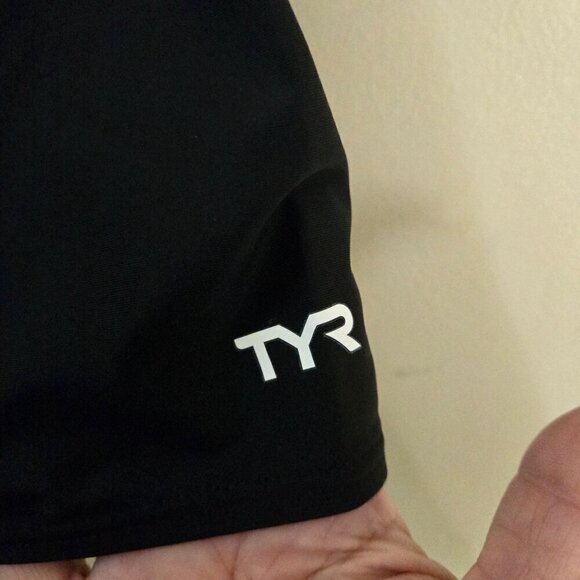 TYR NWT Alliance Jammer Swimsuit Black White ASO Olympics Size 32 - Picture 5 of 7